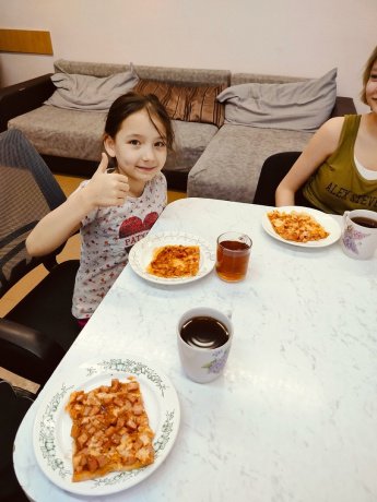 "Печем пиццу!"