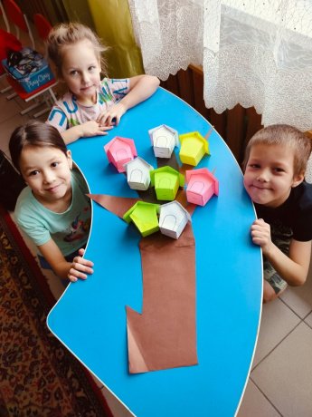 Творческое занятие "Скворечник" 