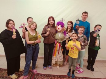 "Кукла масленица - мотанка" 