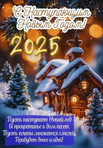 С наступающим Новым 2025 годом! 